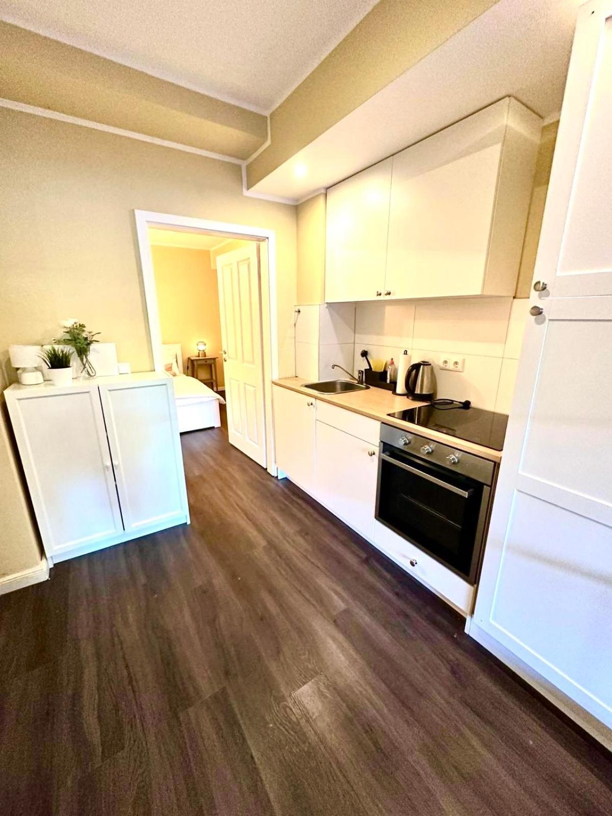 Zentrales Apartment Mit Terrasse Bréma Kültér fotó